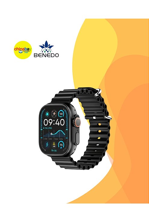 Smartwatch Super Inteligente Microwear Ultra 4 Pro