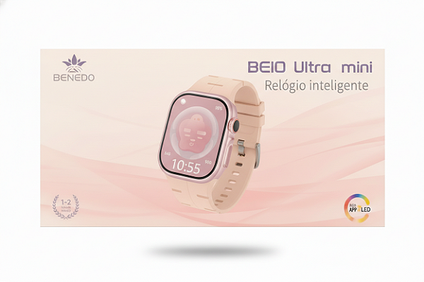 Relogio Smartchwatch Beio Ultra Mini Com Tecnologia Avançada