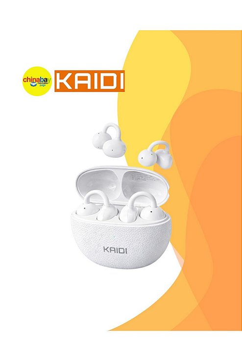 Fone De Ouvido Sem Fio Auricular Tws Preto Kaidi Knc4201