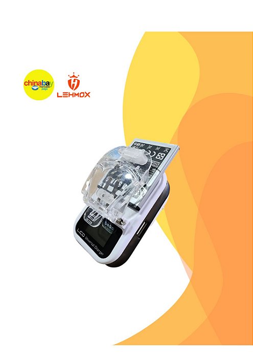 Carregador Universal De Bateria Usb/ E Lcd Ley-60 Sortidas