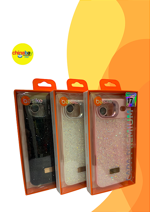 Capa Basike Brilhante Premium IP17 AIR