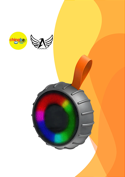 Caixa Som Bluetooth Potente 10w Altomex Al-8098 Recarregável