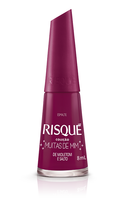 Esmalte Risqué Muitas de Mim De Moletom e Salto