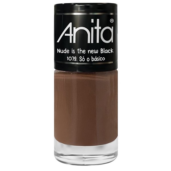 Esmalte Anita Nude new Black Só o basico