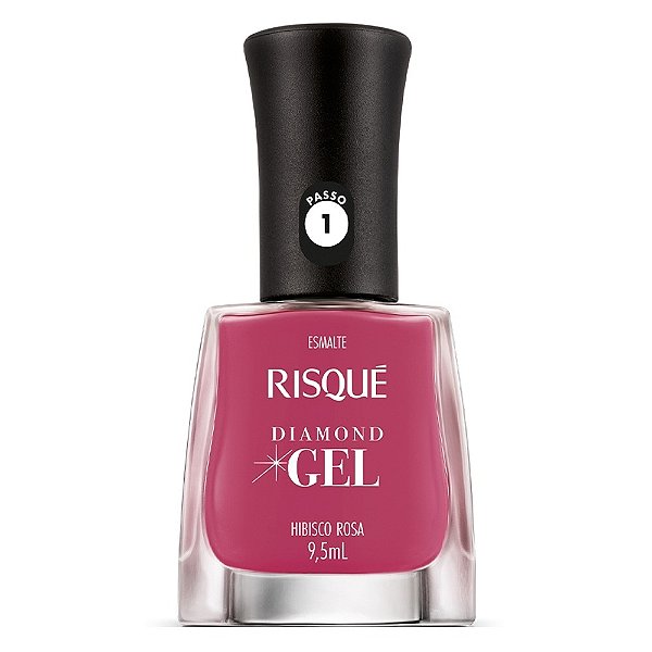 Risqué Diamond Gel Hibisco Rosa Cremoso