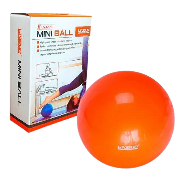 Overball 25 Cm Orange Live Up Pilates Fitness Fisioterapia
