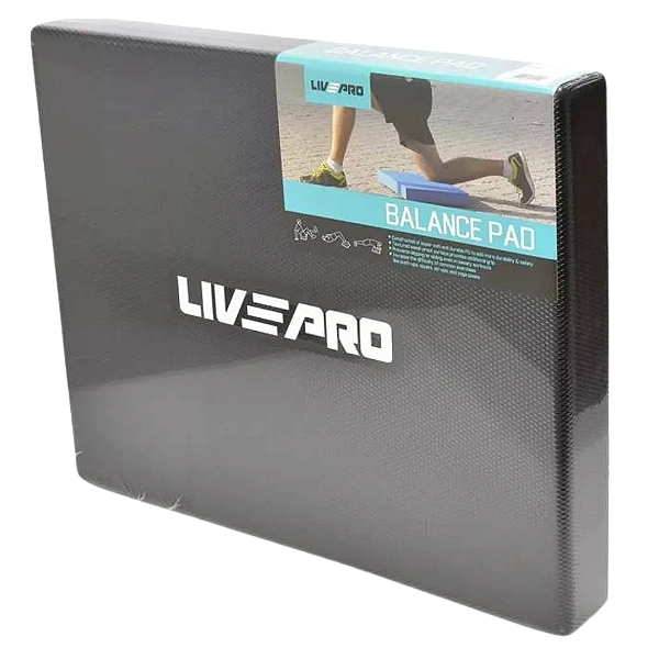 Balance Pad 49x40x5,5cm Lp8360 Liveupro Cor Preto