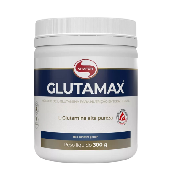 Glutamax Pó Sem Sabor Suplemento Vegano 300g Vitafor