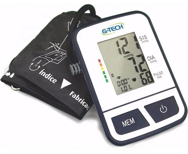 Aparelho De Medir Pressão Digital De Braço G-tech BSP11 Cor Preto