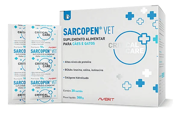 Sarcopen Vet Suplemento Alimentar Para Cães E Gatos J
