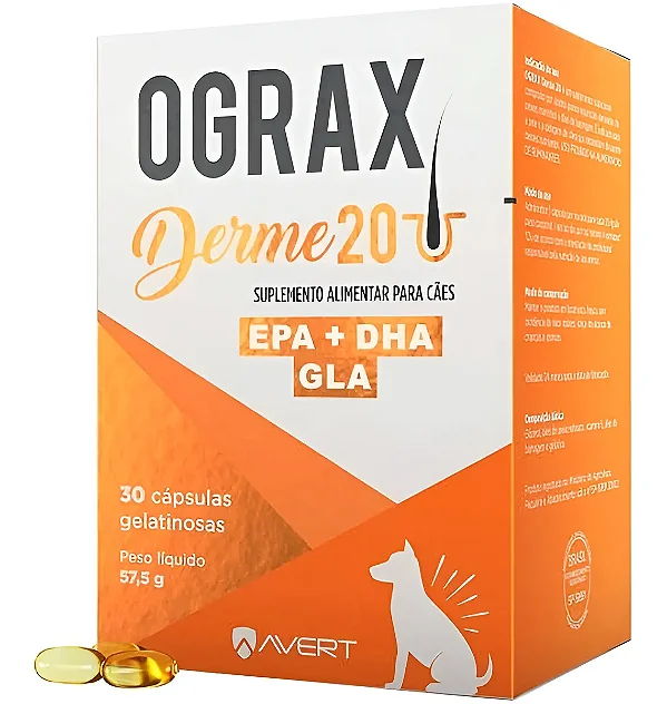Ograx Derme 20 Epa dha 30 Capsulas Avert