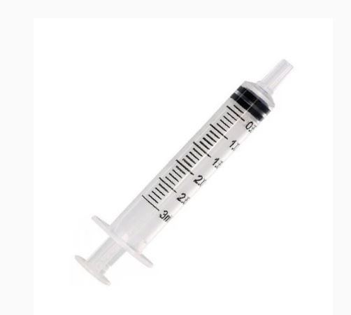 Seringa Hipodérmica sem Agulha Luer Slip -  5ML - Medix