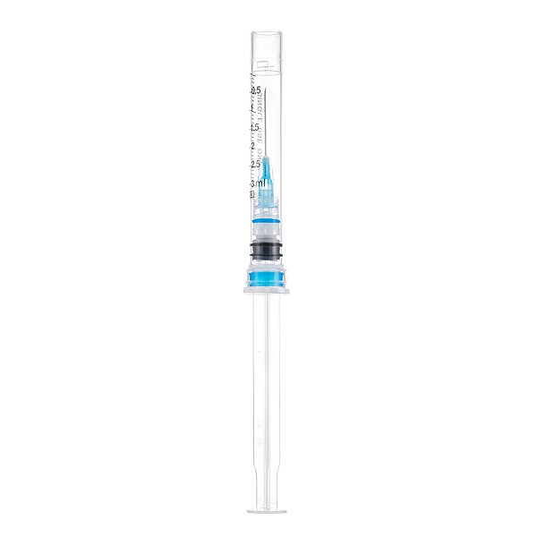 Seringa De Segurança Retrátil 10Ml Luer Lock 50 unidades  (Sem Agulha) | Sol-Care