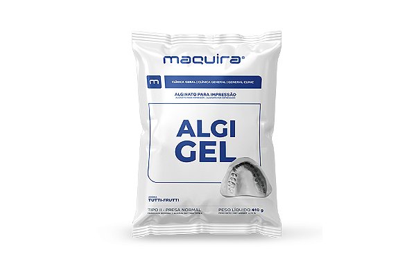 Alginato Algi Gel 410 Gramas Maquira