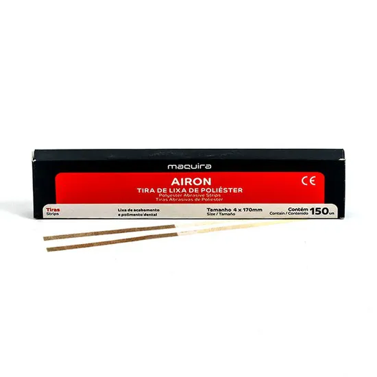 Tira Abrasiva De Poliester C/150Un - Airon - Maquira