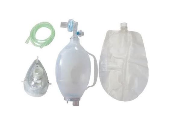 Ressuscitador; Reservatório Reutilizável 1000Ml; Pop-Off 40. Extensão De O2: 2,1M - Lumiar