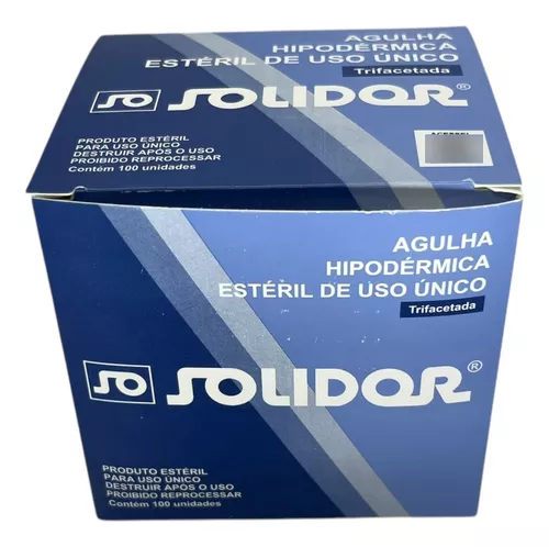 Agulha Hip 13X4,5 C/100 - Solidor