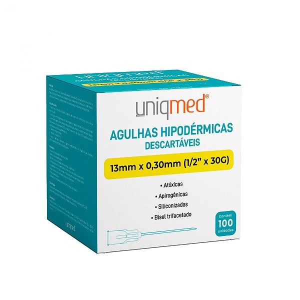 Agulha Hipodérmica -  Uniqmed