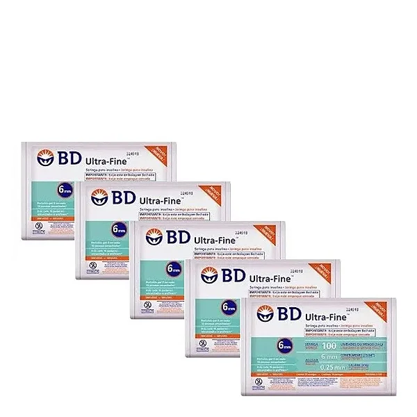 Seringa para Insulina BD Ultrafine com 10 seringas
