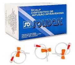 Scalpe de segurança - Infusão Luer Lock PVC c/ 100 uni - Labor Import