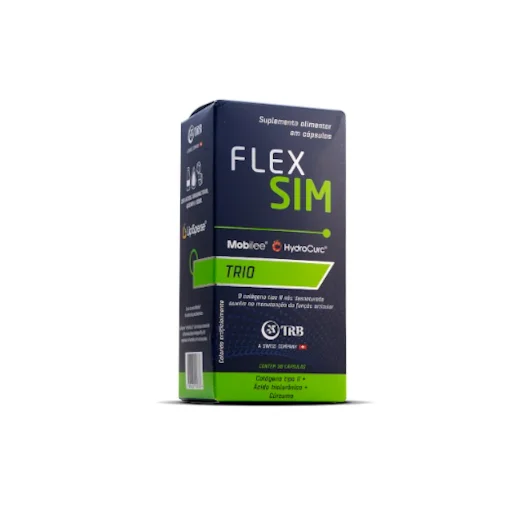 Flex Sim Trio 30 cápsulas - TRB Pharma