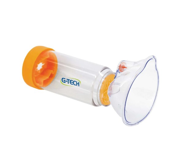 Espaçador para Aerossol Infantil em PVC Clear 2 - G-Tech