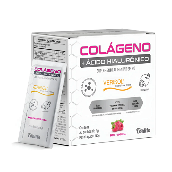 Colágeno Verisol + Ácido Hialurônico – Suplemento Alimentar em Sachês - MCG