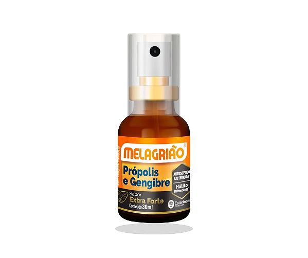 Melagriao Spray - Propolis e Gengibre - Sabor: Extra Forte 30ml