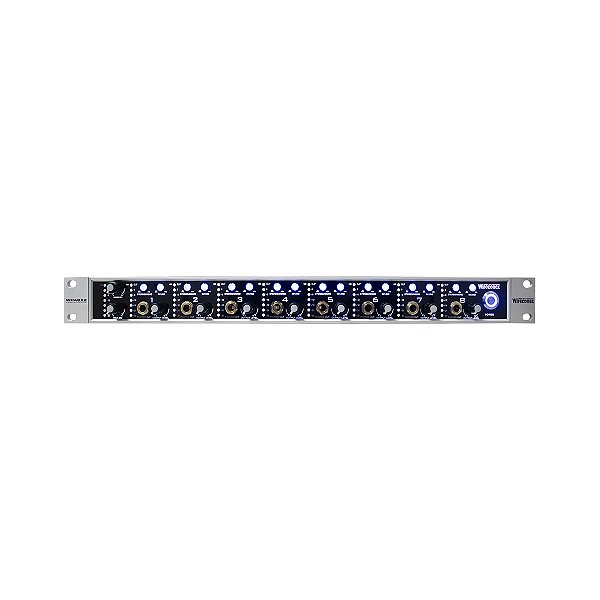 Amplificador De Fones De Ouvido  8 Canais Estereos Wha8x2 Wireconex
