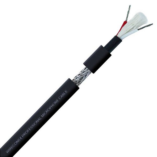 Cabo Pro Balanceado Para Microfone Wc 230 100 Metros Wireconex