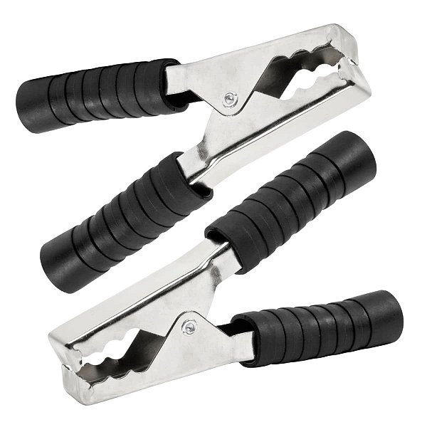 Kit com 2 Garras Jacaré 13,5cm 300A Preta Storm