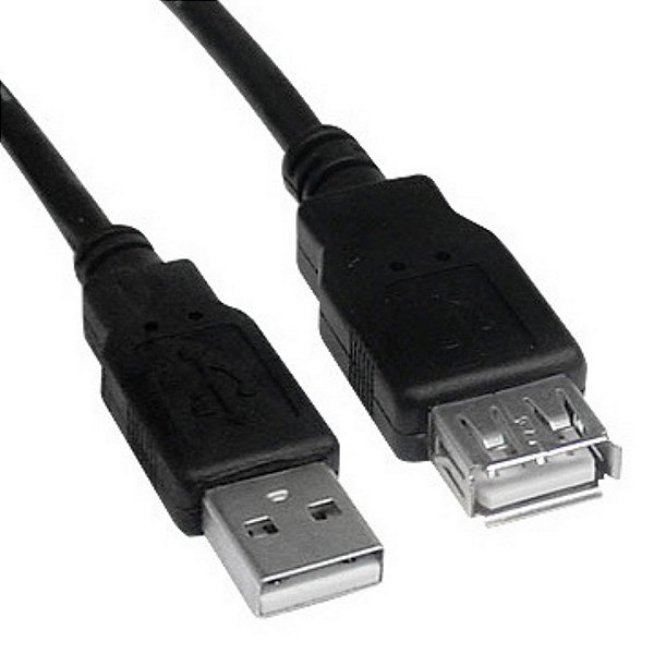 Cabo USB A Macho USB A Fêmea 2.0 1,8m Storm
