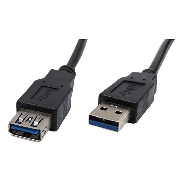 Cabo USB A Macho para USB A Fêmea 3.0 1,8m Storm