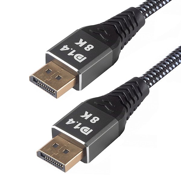 Cabo Display Portátil 1.4V, 8k/60hz ou 4k/144hz 3m Storm