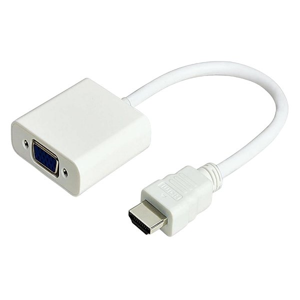 Conversor HDMI para VGA com Audio Branco Storm