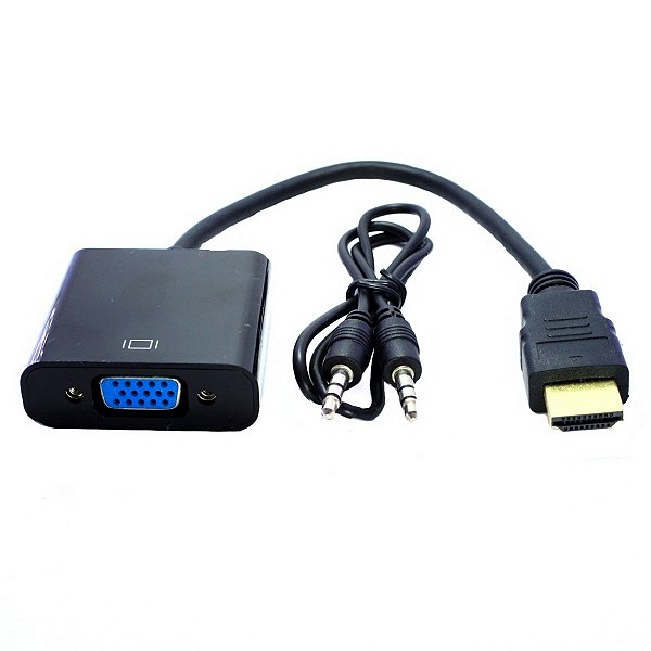 Cabo Conversor HDMI para VGA + Áudio Storm