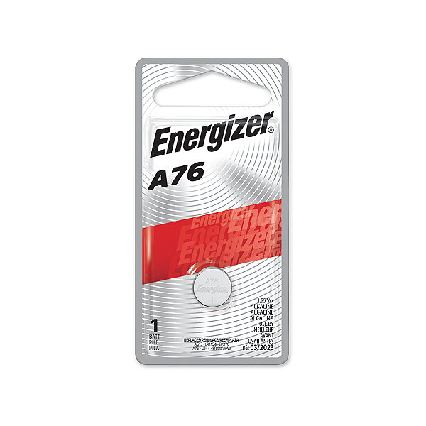 Bateria Alcalina em Cartela com 1 Unidade A76 Energizer