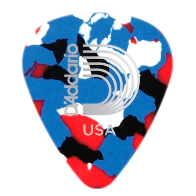 Kit com 10 Palhetas Guitarra Mul Med .70mm 1CMC4 D Addario