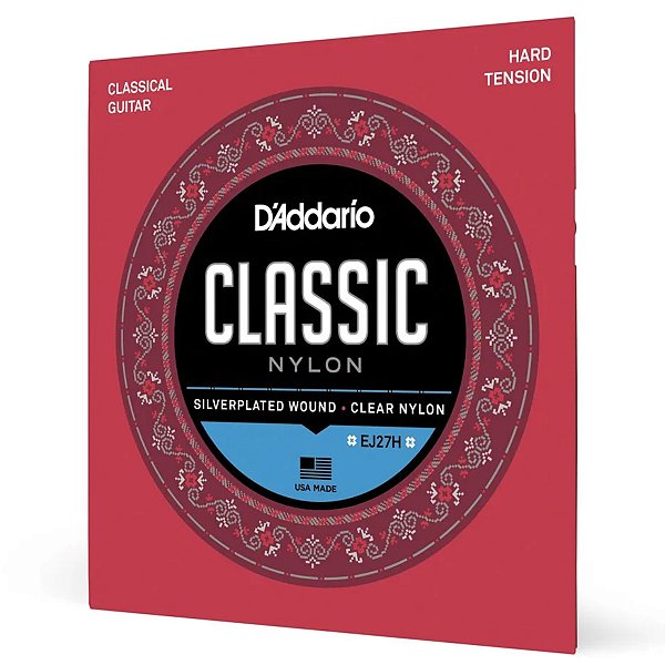 Cordas Para Violão Student Transparente Nylon EJ27H D Addario