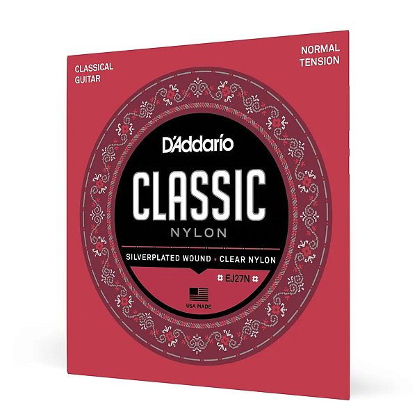 Corda Violão Nylon Transparente Student Nylon EJ27N D Addario
