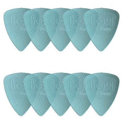 Kit com 10 Palhetas Grl At-r16115 Azul Crystal 0,96 Mm R21008 Bori