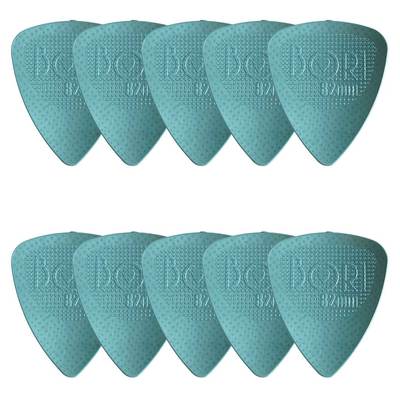 Kit com 10 Palhetas Grl At-r16114 Azul Crystal 0,82 Mm R21007 Bori