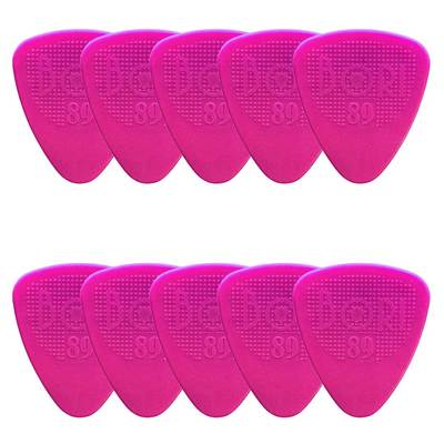 Kit com 10 Palhetas Grl At-r16109 S.t.d 0,89 Mm (roxo) R21013 Bori