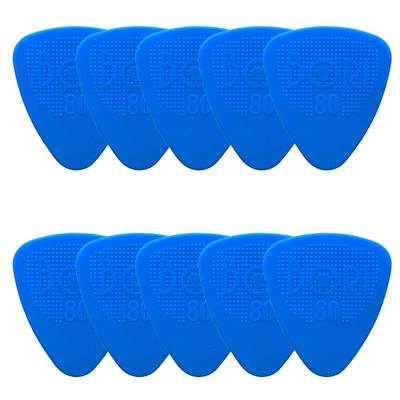 Kit com 10 Palhetas Grl At-r16108 S.t.d 0,80 Mm (azul) R21012 Bori