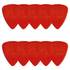 Kit com 10 Palhetas Grl At-r16103 Picker 0,82 Mm (vermelho) R21004 Bori