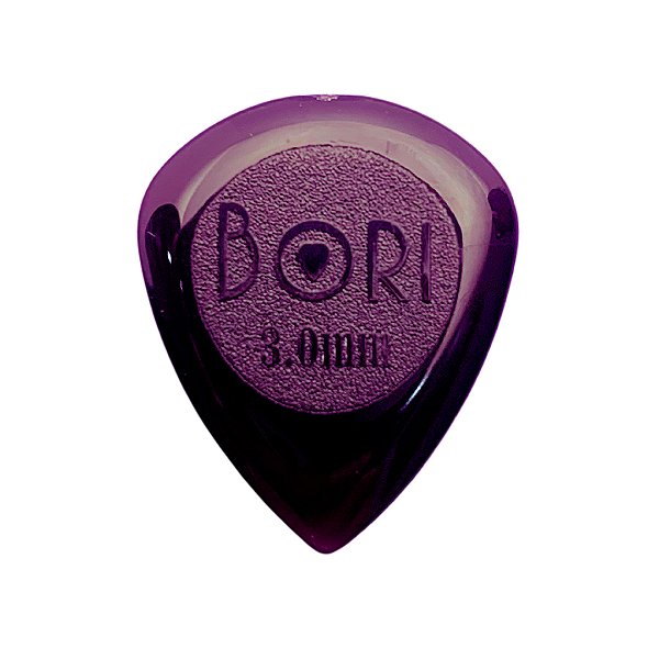 Kit com 10 Palhetas Grl Drip Gota 3,00 Mm (roxo) R23-026 Bori
