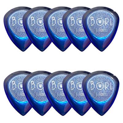 Kit com 10 Palhetas Grl At-r16138 Drip Gota 3,00 Mm (azul) R21020 Bori