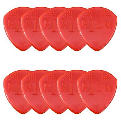 Kit com 10 Palhetas Grl At-r16146 Rio Xxl (vermelho) R21028 Bori