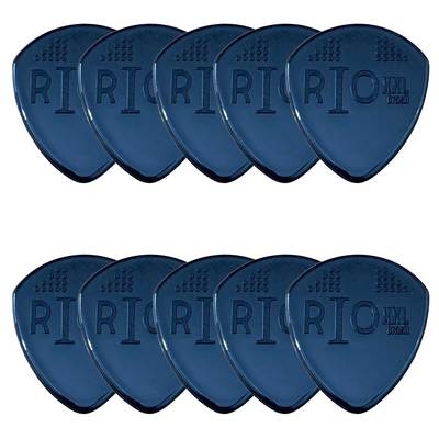 Kit com 10 Palhetas Grl At-r16147 Rio Xxl (preto) R21032 Bori