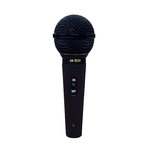 Microfone Preto Fosco Bk Sm58 P4 Leson